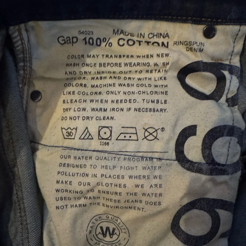 Excellent pair of men’s Gap 1969 Slim fit jeans. Size 34/30 - Picture 2 of 5